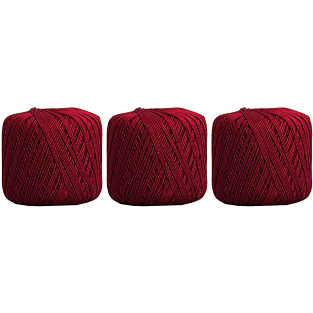 3 Pairs Of Cotton Crochet Thread