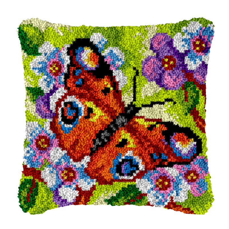 Butterfly Printed Cushion Cover