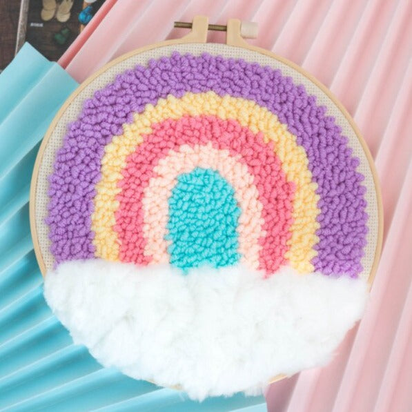 Rainbow Embroidery DIY Knitting Kit