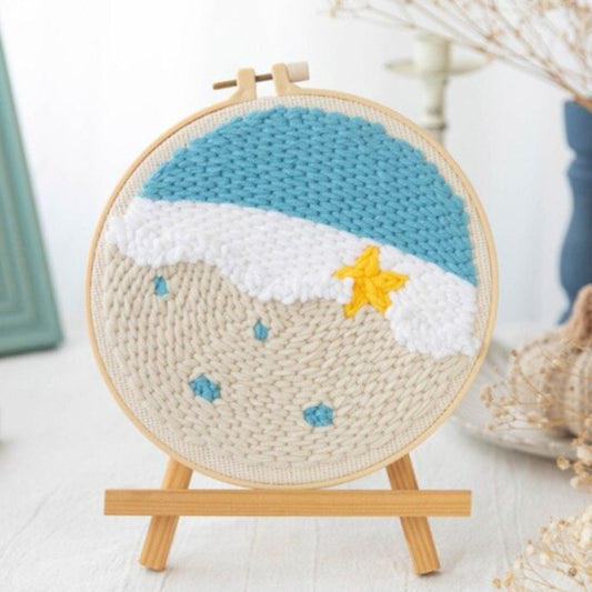 Cloud Sky Embroidery DIY Knitting Kit