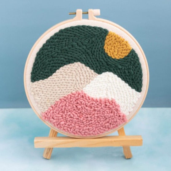 Sun Mountain Embroidery DIY Knitting Kit