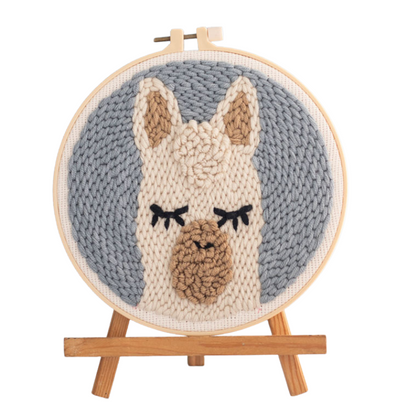 Cute Donkey Punch Needle Kit