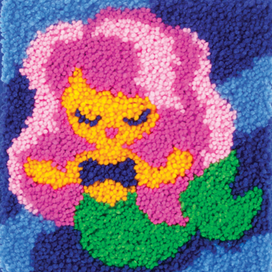 Cute Mermaid Latch Hook Rug Crocheting Knitting Kit