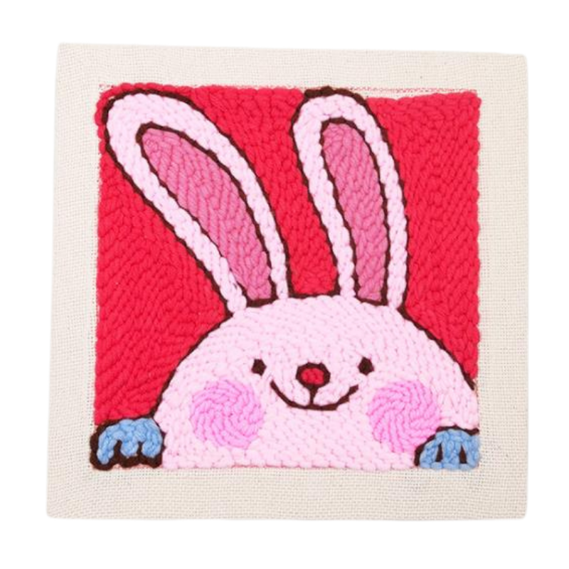 Adorable Bunny Punch Needle Kit