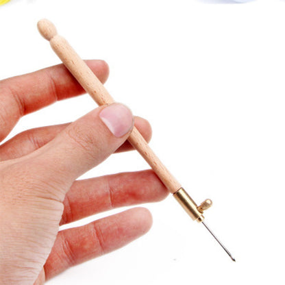 Wooden Handle Crochet Hook