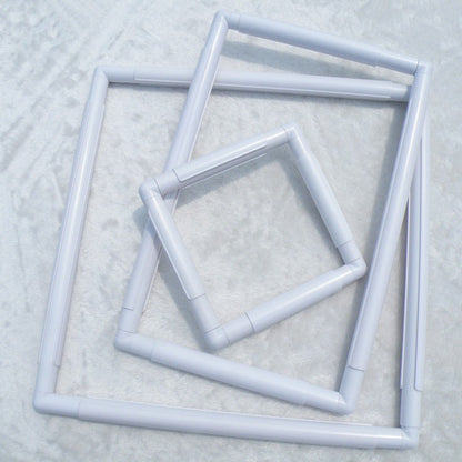 Square Shape Handhold Plastic Frame For DIY Craft & Embroidery