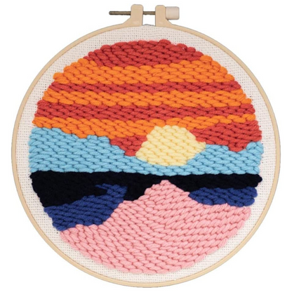 Sunset Scenery Punch Needle Kit