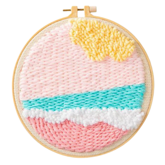 Multi Sky Embroidery DIY Knitting Kit