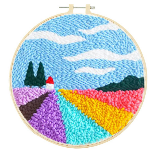 Sky Scenery Punch Needle Kit