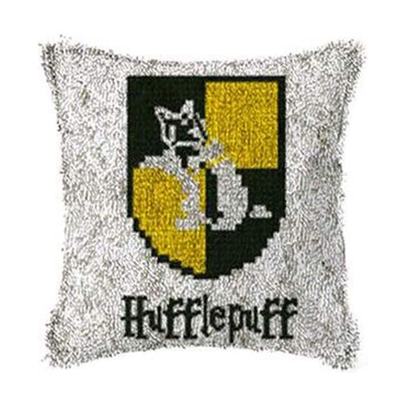 Fox Flag Latch Hook Pillow Crocheting Kit