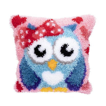 Angry Bird Latch Hook Pillow Crocheting Knitting Kit