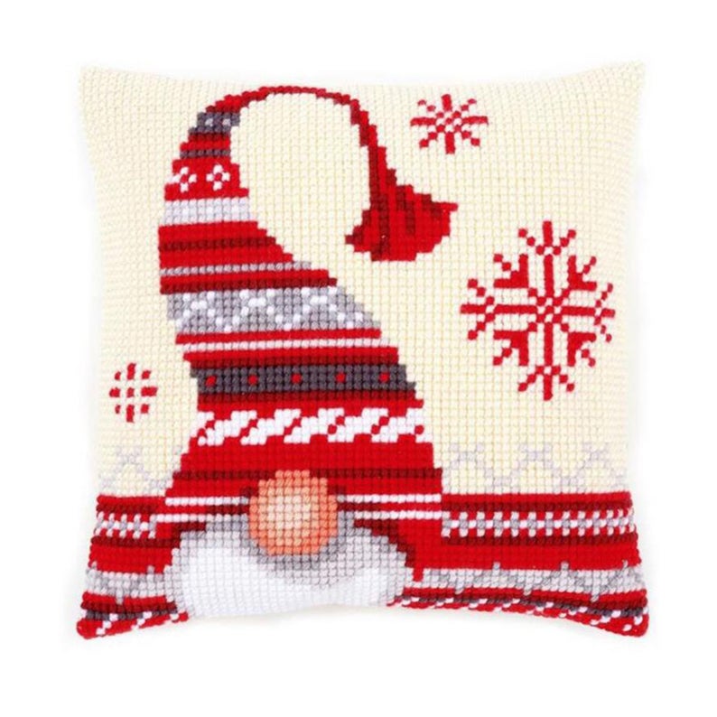 Christmas Pattern Latch Hook Pillow Crocheting Kit