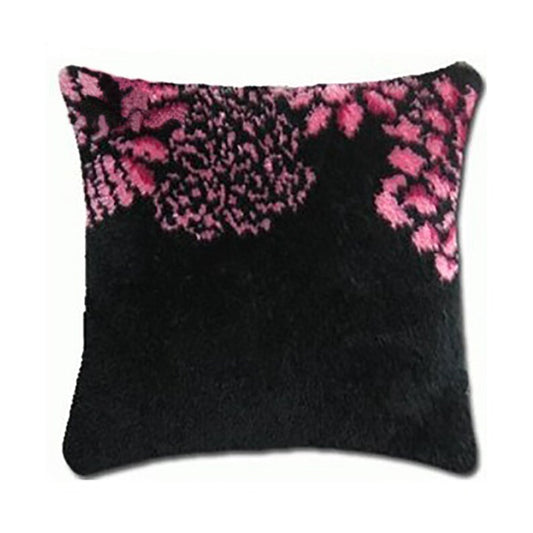 Cherry Blossom Latch Hook Pillow Crocheting Kit