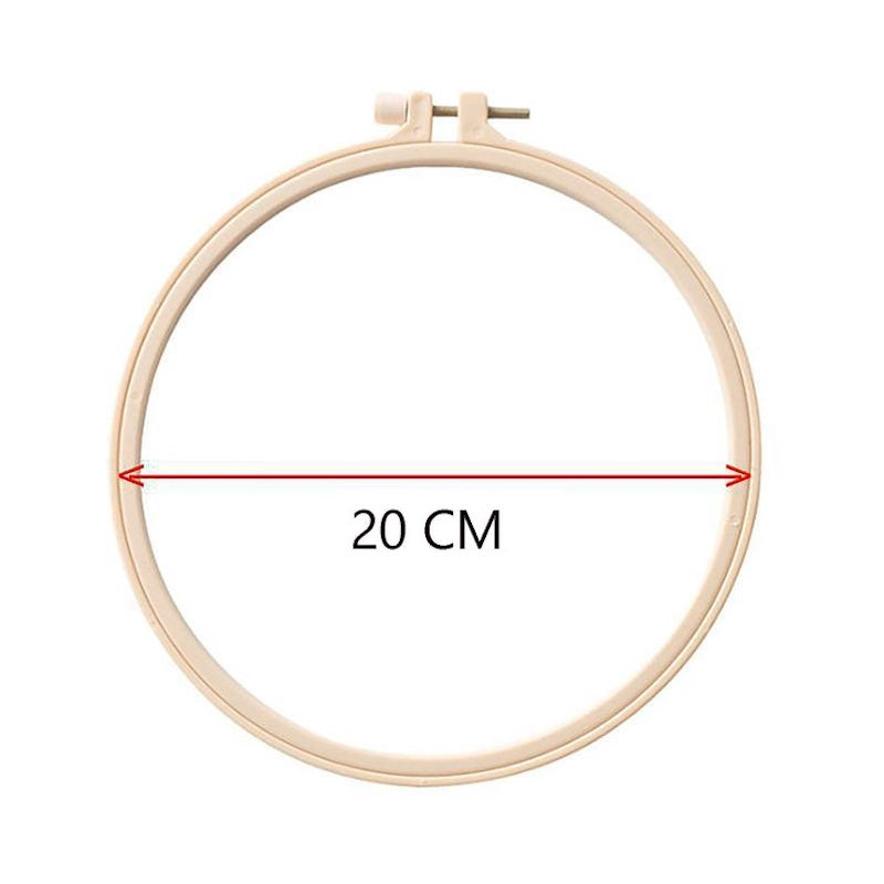 White Moon Embroidery DIY Knitting Kit