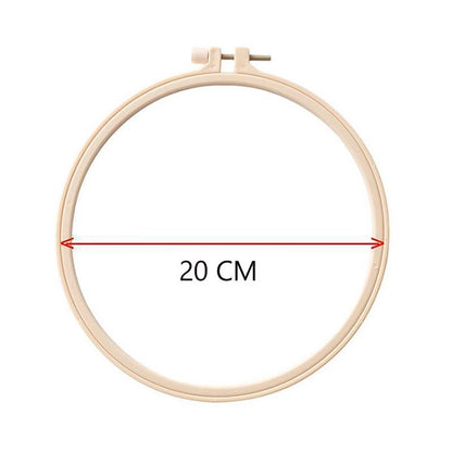 White Moon Embroidery DIY Knitting Kit