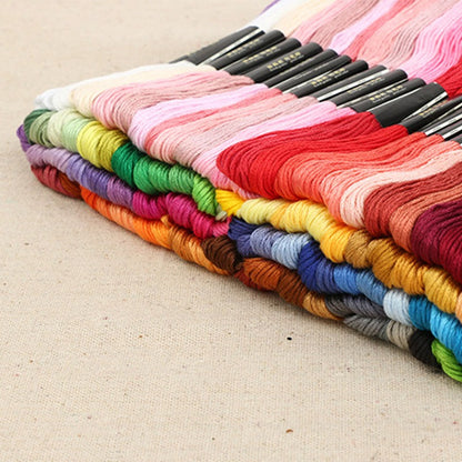 Colorful Polyester Threads For DIY Craft & Knitting