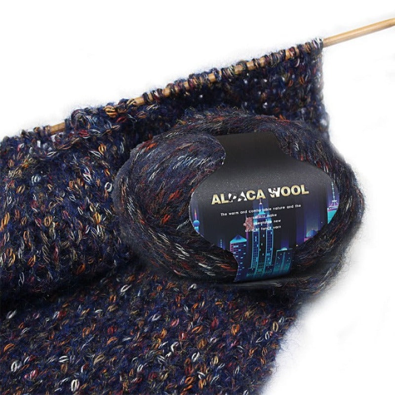 Alpaca Colorful Velvet Soft Wool Yarn